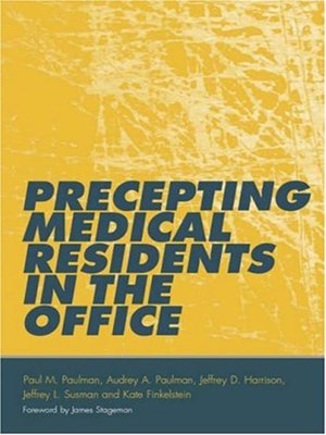 cover image of Precepting Medical Residents in the Office